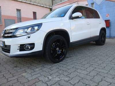 Volkswagen Tiguan tiguan 2.0 tdi 4x4 Bianco usata Lessona