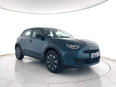 Fiat 600 600 1.2 hybrid 110cv auto app connect+neopatentati Verde usata Ghedi