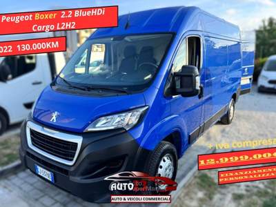 Peugeot Boxer 2.2 BlueHDi Cargo L2H2 Iva Compresa Blu/Azzurro usata Prato