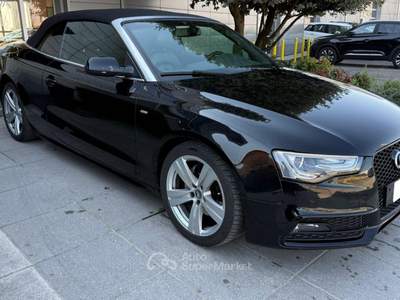 Audi A5 A5 Cabrio 2.0 tfsi Business quattro s-tronic *PROMO AZZURRA* Nero usata Suzzara