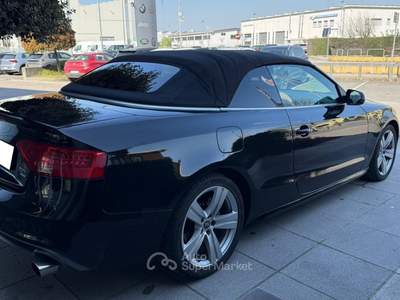 Audi A5 A5 Cabrio 2.0 tfsi Business quattro s-tronic *PROMO AZZURRA* Nero usata Suzzara