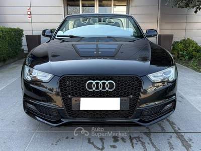 Audi A5 A5 Cabrio 2.0 tfsi Business quattro s-tronic *PROMO AZZURRA* Nero usata Suzzara