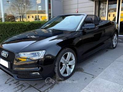 Audi A5 A5 Cabrio 2.0 tfsi Business quattro s-tronic *PROMO AZZURRA* Nero usata Suzzara