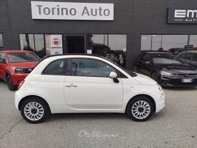 Fiat 500 1.0 70cv Ibrido Lounge Bianco usata Cherasco