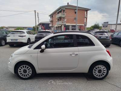Fiat 500 1.0 70cv Ibrido Lounge Bianco usata Cherasco