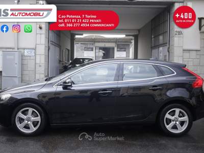 Volvo V40 Volvo V40 D2 1.6 Powershift Momentum Unicoproprietario Nero usata Torino