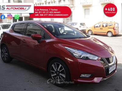 Nissan Micra IG-T 90 12v Business+ Navi Unicoproprietario Lilla usata Torino