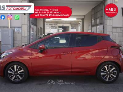 Nissan Micra IG-T 90 12v Business+ Navi Unicoproprietario Lilla usata Torino