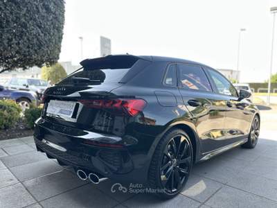 Audi S3 S3 SPB 2.0 TFSI quattro S tronic *19'', MATRIX, NAPPA, ACC, PROMO AZZURRA* Nero usata Suzzara