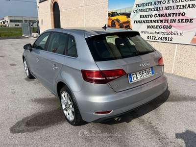 Audi A3 A3 SPB 30 TDI S tronic STUPENDA Argento usata Cherasco