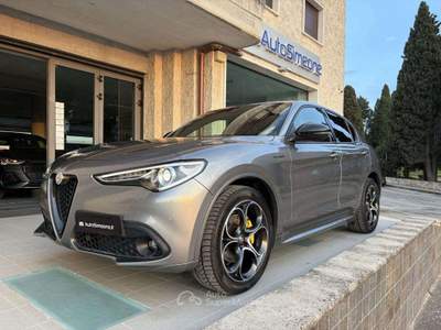 Alfa Romeo Stelvio 2.2 Turbodiesel 210CV AT8 Q4 Veloce Grigio usata Carovigno Alfa Romeo Stelvio 2.2 Turbodiesel 210CV AT8 Q4 Veloce Grigio usata Carovigno