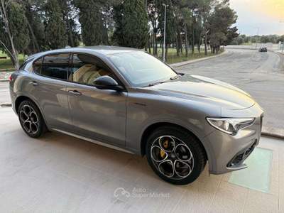 Alfa Romeo Stelvio 2.2 Turbodiesel 210CV AT8 Q4 Veloce Grigio usata Carovigno