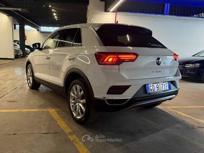 Volkswagen T-Roc ACT DSG Advanced BlueMotion Technology Bianco usata Torino