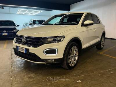 Volkswagen T-Roc ACT DSG Advanced BlueMotion Technology Bianco usata Torino