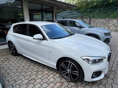 BMW Serie 1 118d 118 d 150 CV M-SPORT AUTOMATICO Bianco usata Provaglio d'Iseo