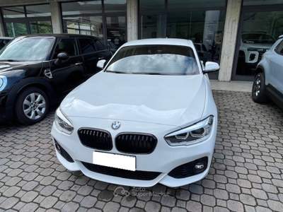 BMW Serie 1 118d 118 d 150 CV M-SPORT AUTOMATICO Bianco usata Provaglio d'Iseo