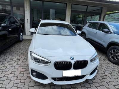 BMW Serie 1 118d 118 d 150 CV M-SPORT AUTOMATICO Bianco usata Provaglio d'Iseo