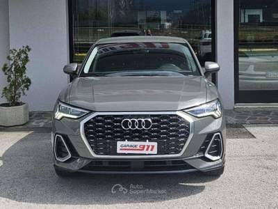 Audi Q3 Q3 35 2.0 tdi S line s-tronic LED  ACC LANE ASSIST C.L da 18 PORTELLONE ELETTRICO SED SPORTIVI SED RISC. Grigio usata San Michele all'Adige