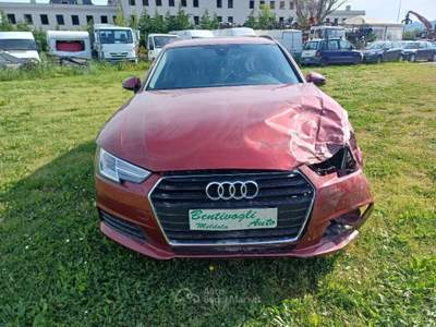 Audi A4 Avant 2.0 TDI 150 CV 2017 Incidentata Rosso usata Meldola