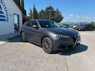 Alfa Romeo Stelvio Stelvio 2017 2.2 Q4 210cv auto MOTORE NUOVO Grigio usata Bastia Umbra