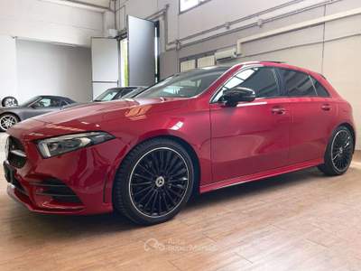 Mercedes-Benz Classe A d Premium AMG Line Night edition 4matic auto SUPER FULL OPTIONAL STUPENDA SOLO 33183 KM PARI AL NUOVO Rosso usata Botticino