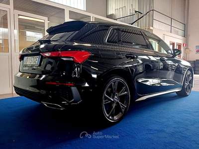 Audi A3 SPORTBACK 2.0 TDI SLINE IDENTITY BLACK 18" PRONTA CONS Nero usata Creazzo