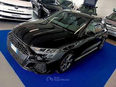 Audi A3 SPORTBACK 2.0 TDI SLINE IDENTITY BLACK 18" PRONTA CONS Nero usata Creazzo