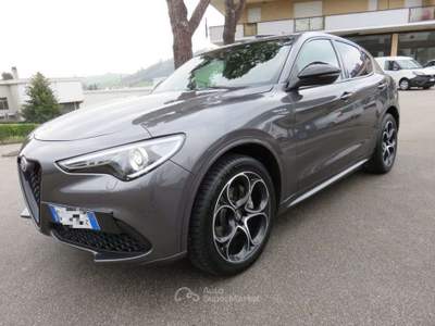 Alfa Romeo Stelvio 2.0 Turbo 280 CV AT8 Q4 Veloce Grigio usata Tolentino