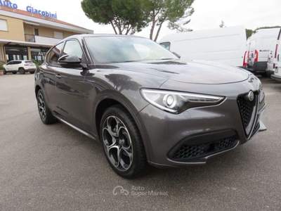 Alfa Romeo Stelvio 2.0 Turbo 280 CV AT8 Q4 Veloce Grigio usata Tolentino