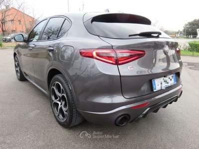 Alfa Romeo Stelvio 2.0 Turbo 280 CV AT8 Q4 Veloce Grigio usata Tolentino