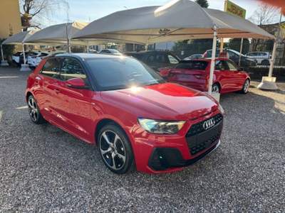 Audi A1 SPB 25 TFSI S LINE 5 ANNI GARANZIA Rosso usata Castiglione Olona