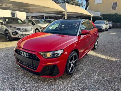 Audi A1 SPB 25 TFSI S LINE 5 ANNI GARANZIA Rosso usata Castiglione Olona