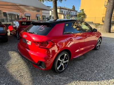 Audi A1 SPB 25 TFSI S LINE 5 ANNI GARANZIA Rosso usata Castiglione Olona