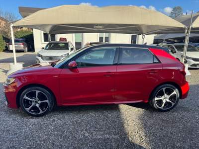 Audi A1 SPB 25 TFSI S LINE 5 ANNI GARANZIA Rosso usata Castiglione Olona