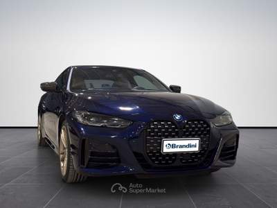 BMW Serie 4 440i M440i coupe mhev 48v xdrive auto Blu/Azzurro usata Firenze