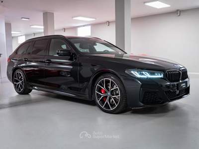 BMW Serie 5 518i 48V Touring Msport -IVA ESPOSTA Nero usata Coccaglio