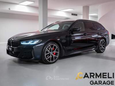 BMW Serie 5 518i 48V Touring Msport -IVA ESPOSTA Nero usata Coccaglio