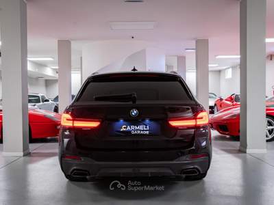 BMW Serie 5 518i 48V Touring Msport -IVA ESPOSTA Nero usata Coccaglio