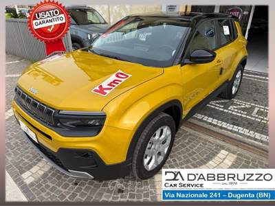 Jeep Avenger 100 CV MHEV Altitude Km 0 Giallo usata Dugenta