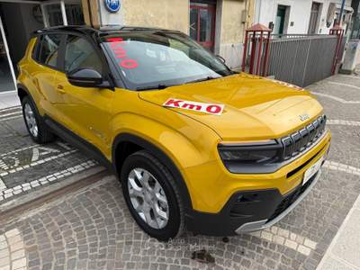 Jeep Avenger 100 CV MHEV Altitude Km 0 Giallo usata Dugenta