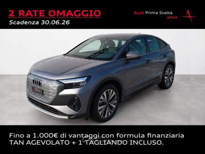 Audi e-tron Q4  SPORTBACK 40  BUSINESS ADVANCED - RENT TO BUY Grigio usata San Fior