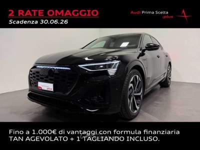 Audi Q8 SPORTBACK E-TRON 55 QUATTRO S LINE - RENT TO BUY Argento usata San Fior