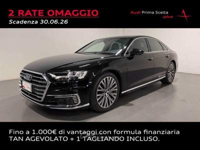 Audi A8 60 TFSIe QUATTRO TIPTRONIC Argento usata San Fior