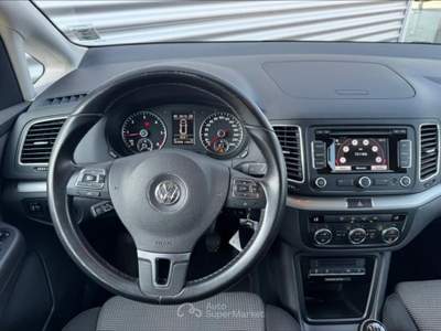 Volkswagen Sharan 2.0 TDI 140CV COMFORTLINE BUSINESS Nero usata San Fior