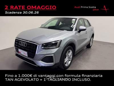 Audi Q2 30 2.0 TDI S- TRONIC ADMIRED ADVANCED Argento usata San Fior
