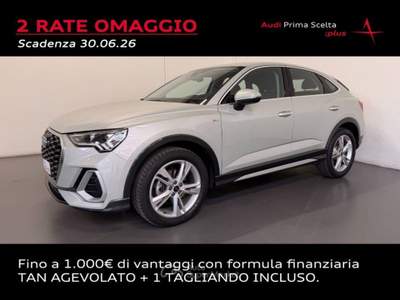 Audi Q3 SPORTBACK 35 TDI S-TRONIC S-LINE EDITION Argento usata San Fior