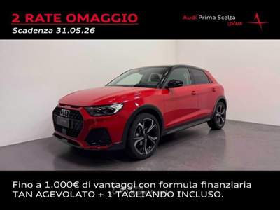 Audi A1 ALLSTREET 30 TFSI S-TRONIC IDENTITY CONTRAST Rosso usata San Fior