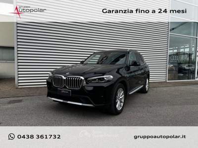 BMW X3 XDRIVE 2.0D mhev 48V AUTO Nero usata San Fior
