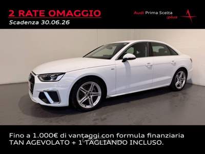 Audi A4 30 TDI MHEV S-TRONIC S-LINE EDITION Bianco usata San Fior