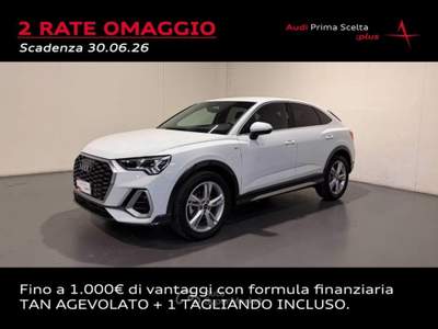 Audi Q3 SPORTBACK 35 TDI S-TRONIC S-LINE Bianco usata San Fior